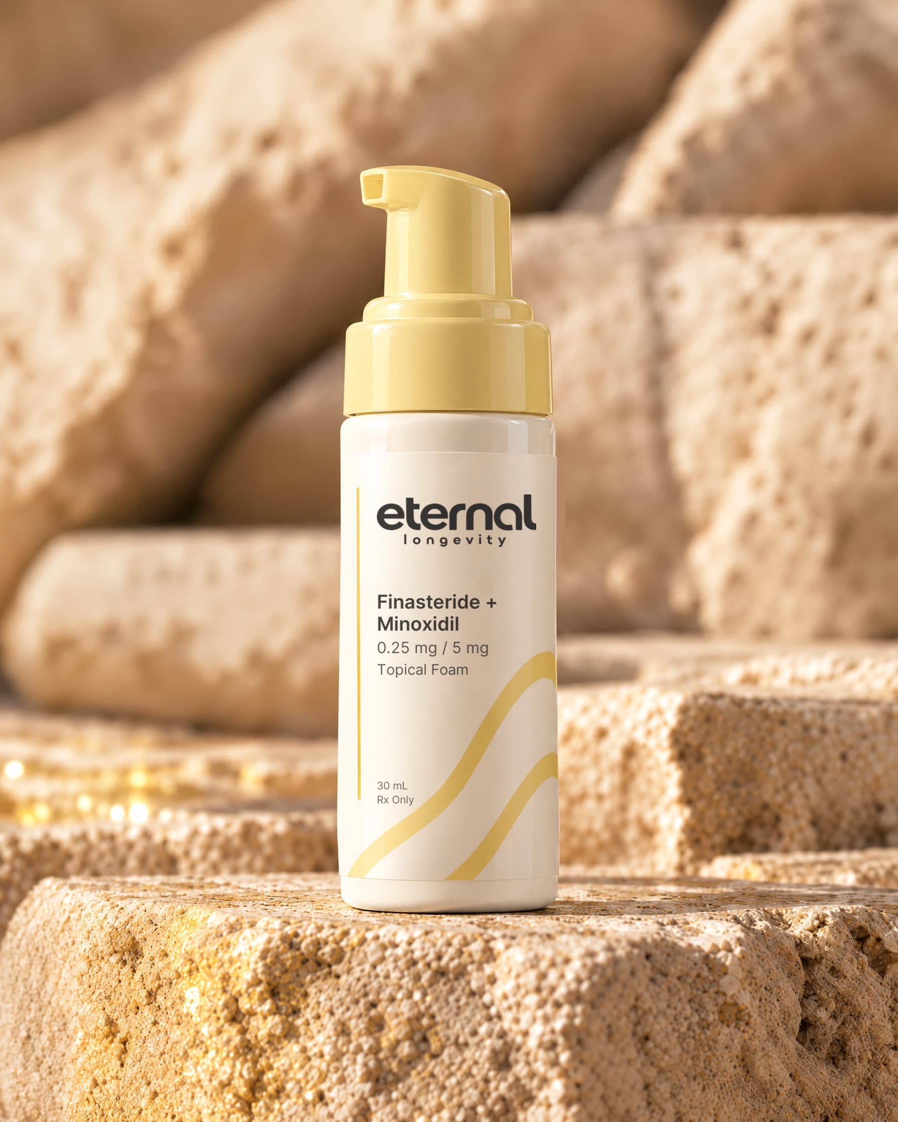 Finasteride + Minoxidil Foam